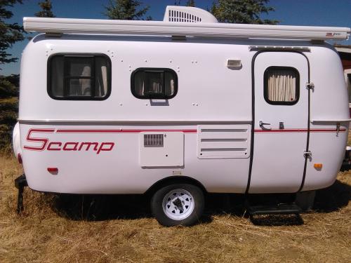 SOLD Slightly Used 2016 16 ft Scamp Layout 4 17,999 Teton ...