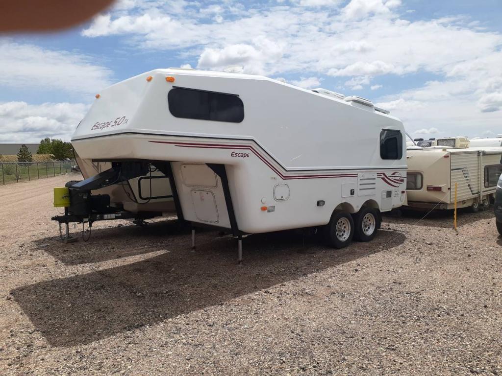 used escape 5.0 travel trailers for sale